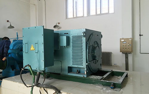 广饶某水电站工程主水泵使用我公司高压电机安装尺寸